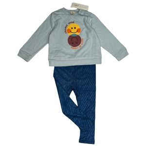 New Peek Essentials Smiley Face Change Your Point Of View Toddler Blue 18-24 Mo